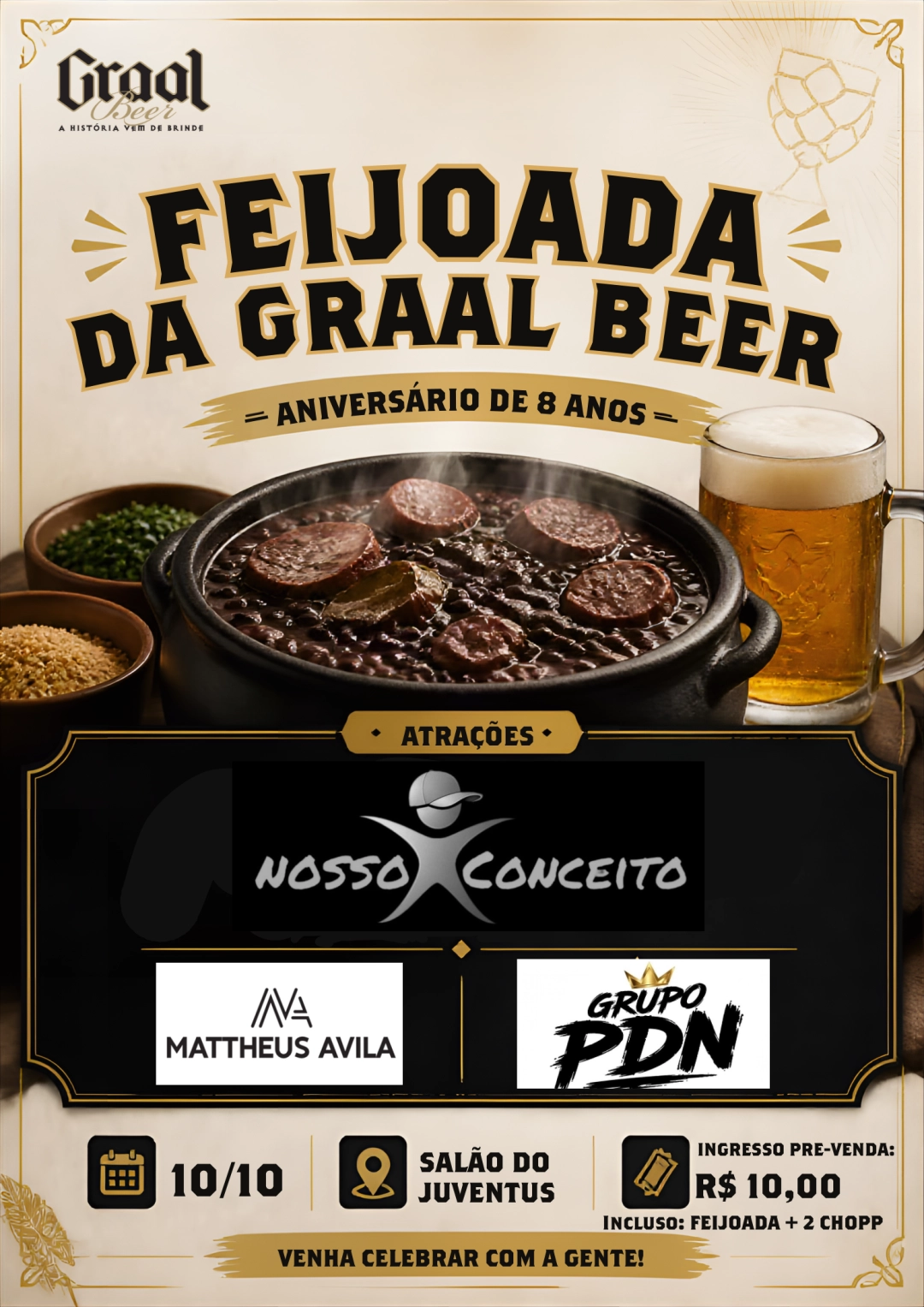 FEIJOADA DA GRAAL BEER